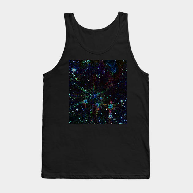 Black Panther Art - Glowing Edges 247 Tank Top by The Black Panther